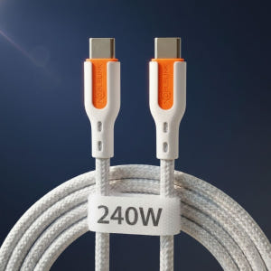 1+1[노블링크] 240W 초고속 C to C 충전 케이블 맥북·노트북·... 개봉기 | 실사용 후기 - 상품 이미지 1