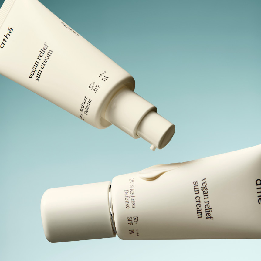 아떼 비건 릴리프 무기자차 선크림 50ml SPF50+ PA++++