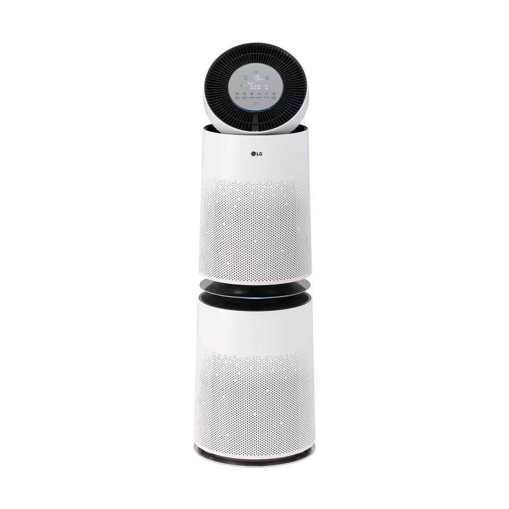 LG 퓨리케어 AI 360 공기청정기 + LG 휘센 오브제컬렉션 제습기 (AS285DWWC + DQ214MEGA) - 상세 이미지 2
