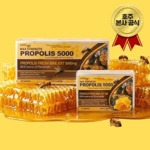 호주 프로폴리스 원액 호주산 고함량 5000 액상 그린 120캡슐, 1개 맛있게 먹은 솔직 후기 - 상품 이미지 1