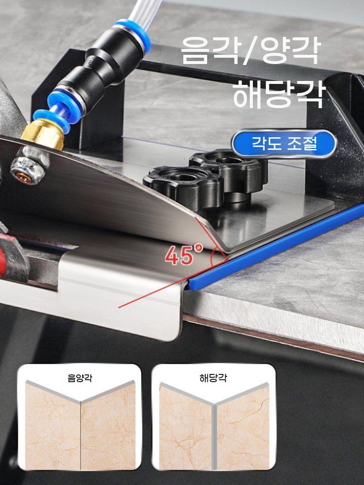 타일 졸리컷 가이드 45도 면치기 각도 절단가이드 커팅 절단기 모따기 모서리 - 상세 이미지 3