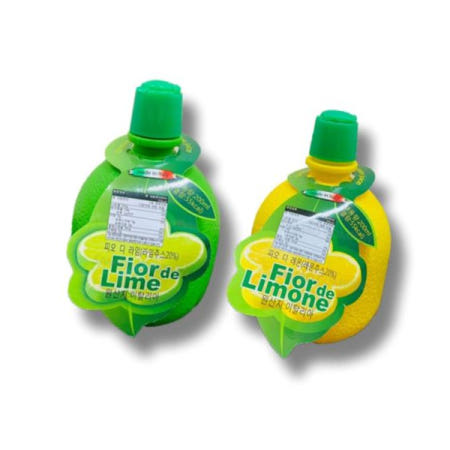 라임즙 피오디세트 라임즙1개+레몬즙1개(총2개)