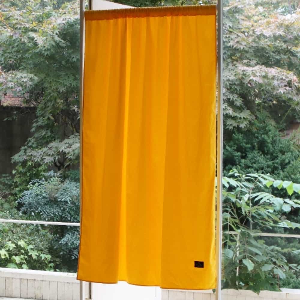 커튼 140x180cm 옐로우 중문커텐 가리기커튼 - 상품 이미지