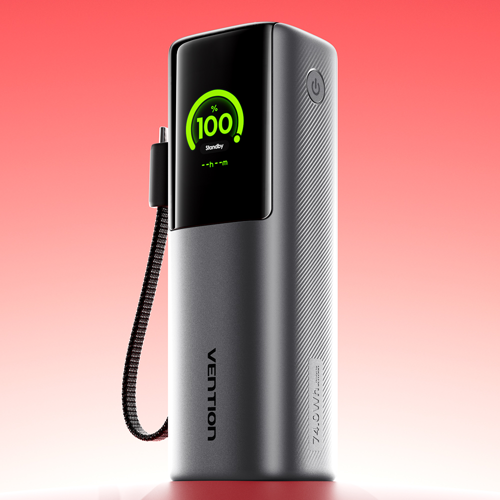 벤션 POWERHIVE PD PPS 노트북 고속충전 대용량 보조배터리 165W 20000mAh FKF - 상세 이미지 4