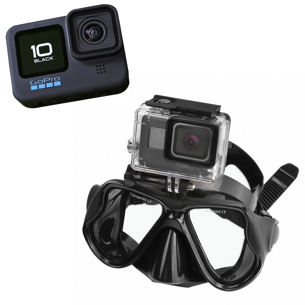 GOPRO10 호환 스노쿨링 거치대 수중촬영 고프로10 - 상품 이미지