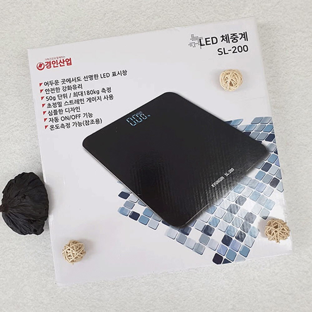 LED 체중계 SL 200 다이어트 무게측정 - 메인 이미지