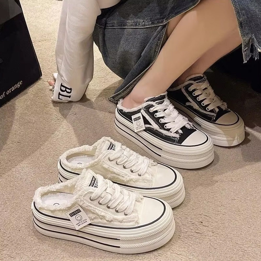 바미즈 엣지 포인트 뮬 운동화 SD-250525 - 상품 이미지