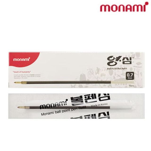모나미 153볼펜심 영심12개입 (검정) - 메인 이미지