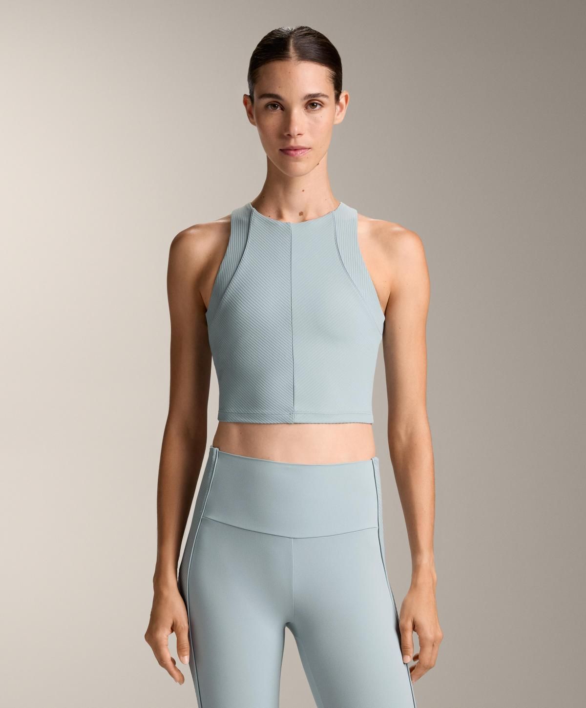 오이쇼 테크니컬 컴포트럭스 립 브라탑 민소매 3728/224 WASHEDGREY-BLUE - 상세 이미지 5