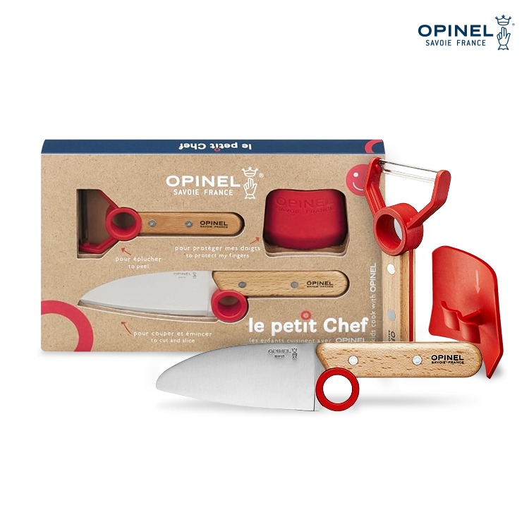 오피넬 프랑스 르 쁘띠 셰프 3pc세트 어린이 주방세트 OPINEL - 상품 이미지