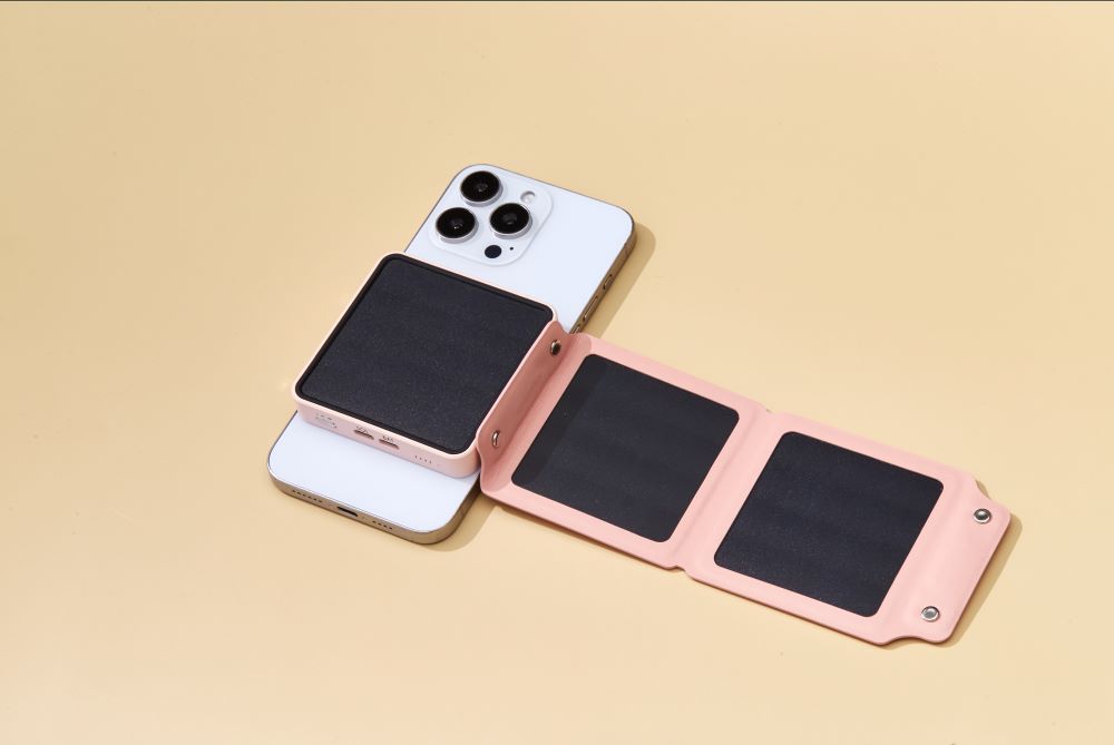 태양광 보조배터리 5000mAh 유선 20W 무선 15W 충전 - 상세 이미지 4