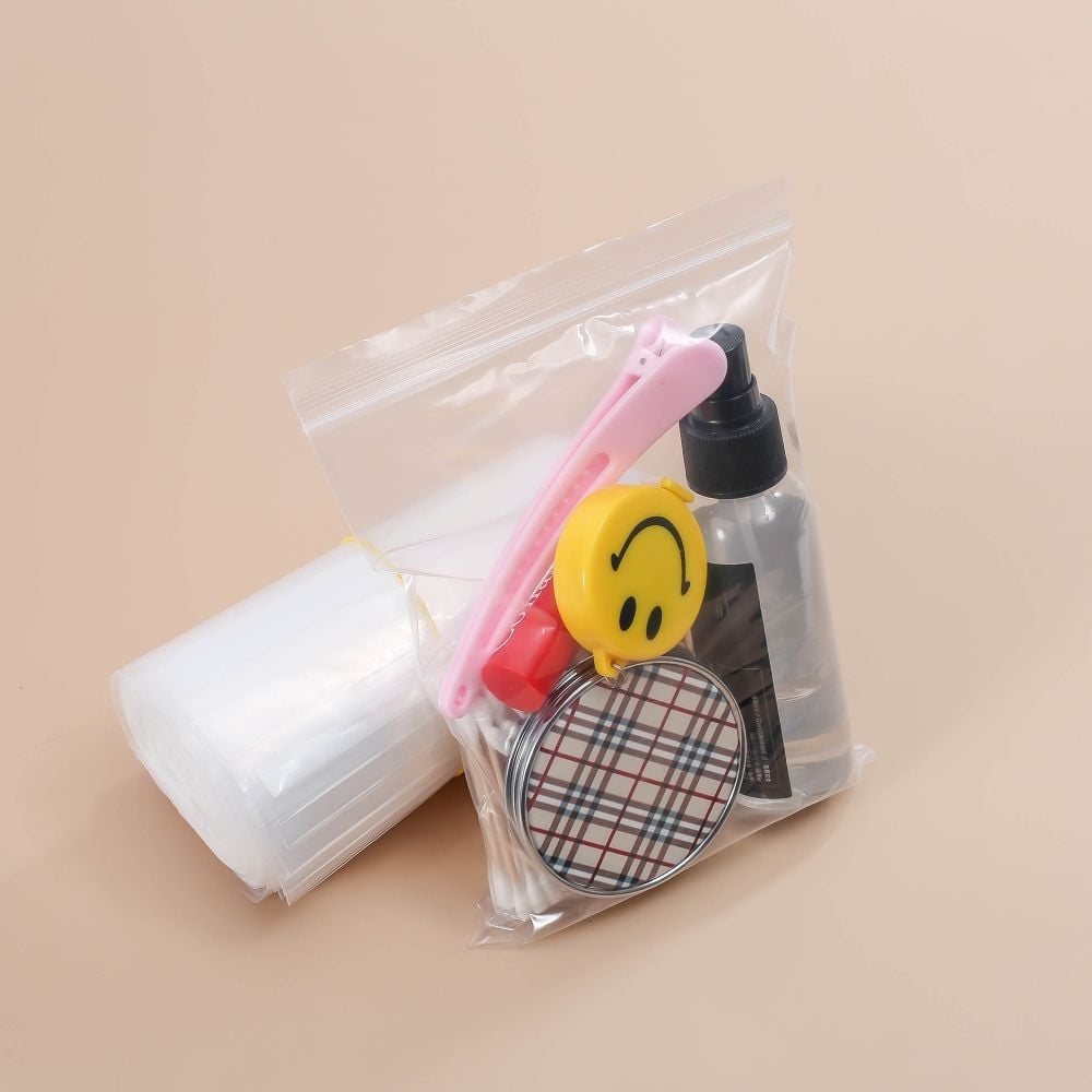 지퍼백 10x15cm PE 폴리백 200p세트 소분봉투 - 상품 이미지