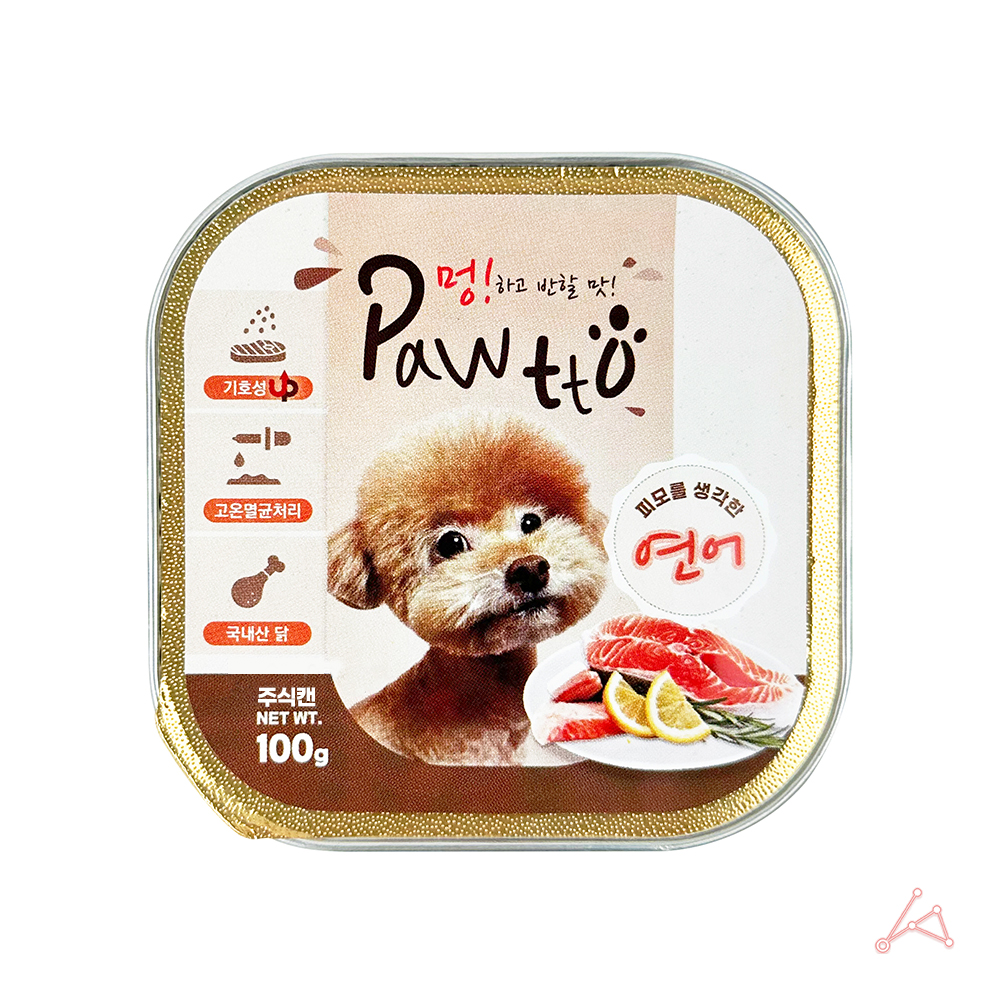 포또 주식캔 강아지용(연어) 437106 - 상품 이미지