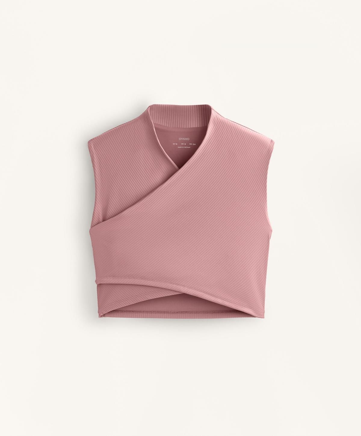 오이쇼 테크니컬 크로스 민소매 브라탑 1910/224 SOFTPINK - 상품 이미지