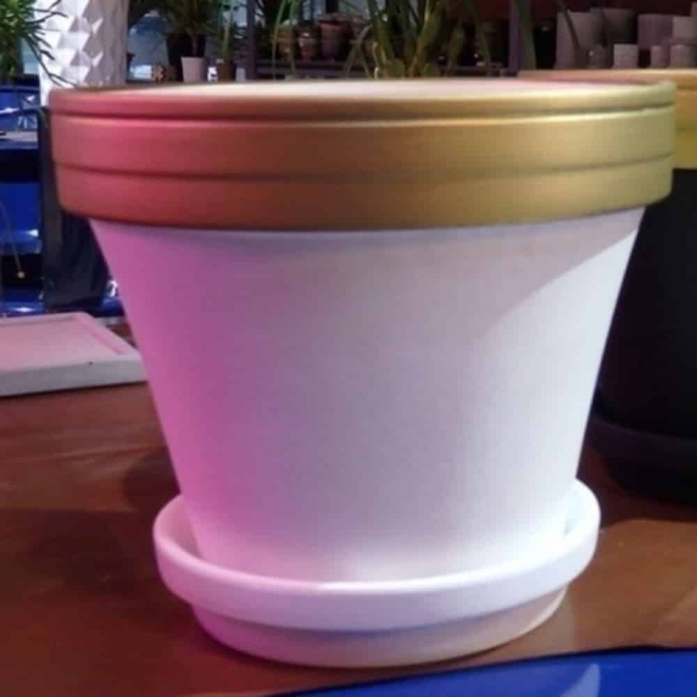 특이한화분 실내꽃화분 원형 20x19cm 화분 - 상품 이미지