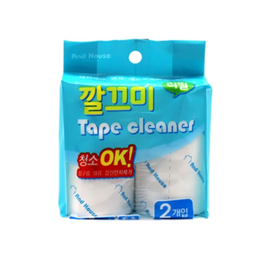 먼지제거 접착 테이프크리너 리필 10cmX10m 먼지떨이 - 상품 이미지