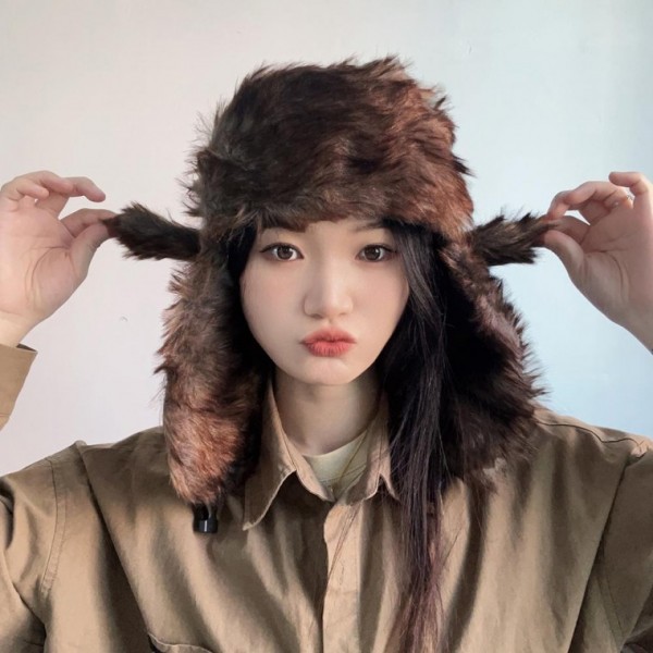 귀달이 귀덮개모자 군밤모자 그레이 따듯한 겨울모자 귀다리모자 겨울귀달이모자 털귀달이모자 귀 - 상품 이미지