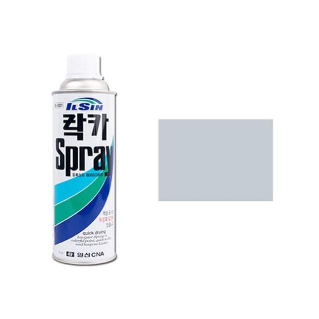 일신 스프레이락카 420ml 은색(317) 박스(40개입) - 상품 이미지