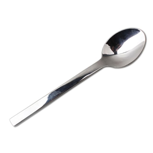 심플 대스푼 스텐 숟가락 수저 양식기 커트러리 업소 - 메인 이미지
