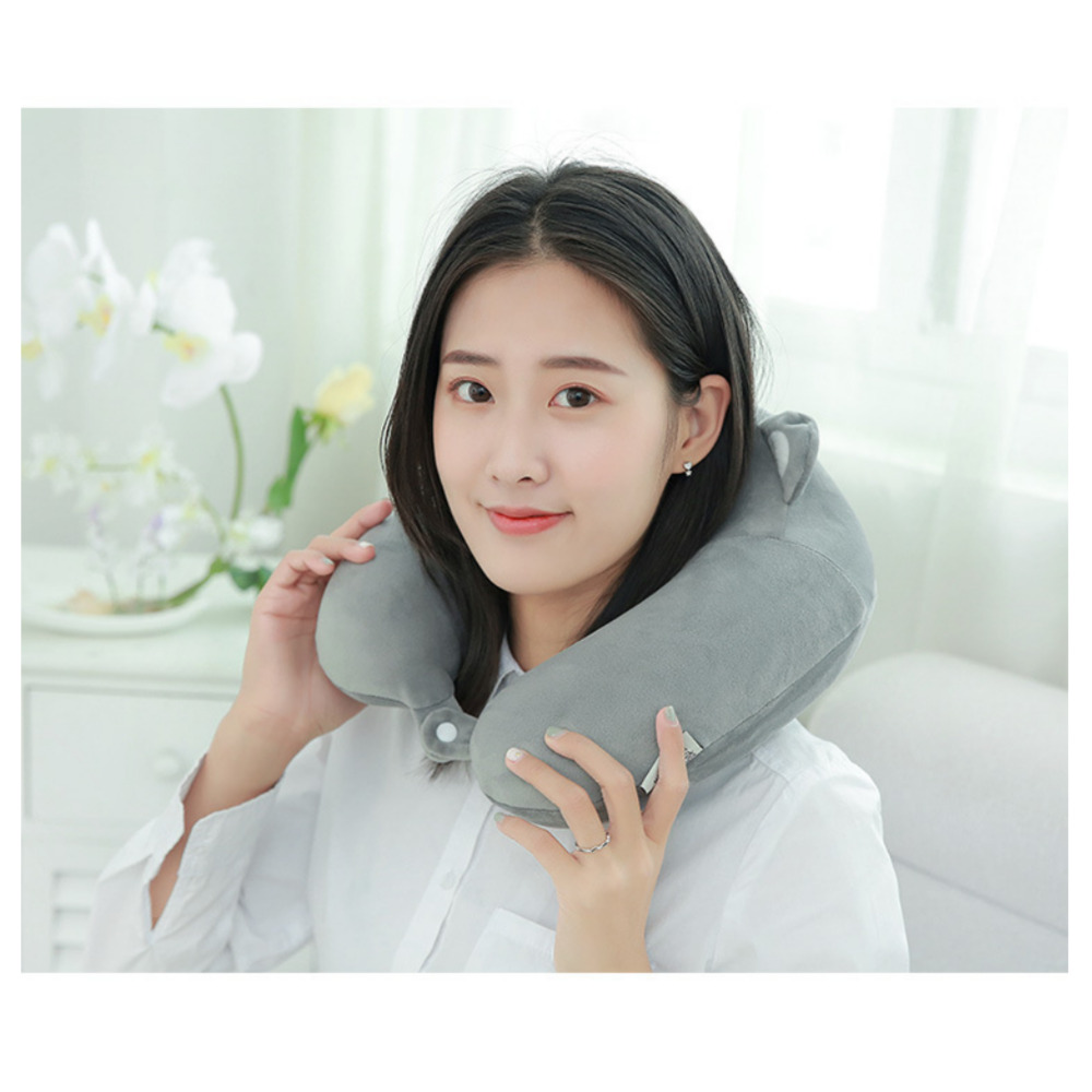 캐릭터 메모리폼 여행용 U자형베개 USC-0057 - 상품 이미지