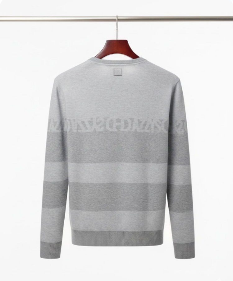 헤지스골프 남성 세련된 패턴 풀오버 필드룩 골프 스웨터 방풍 니트