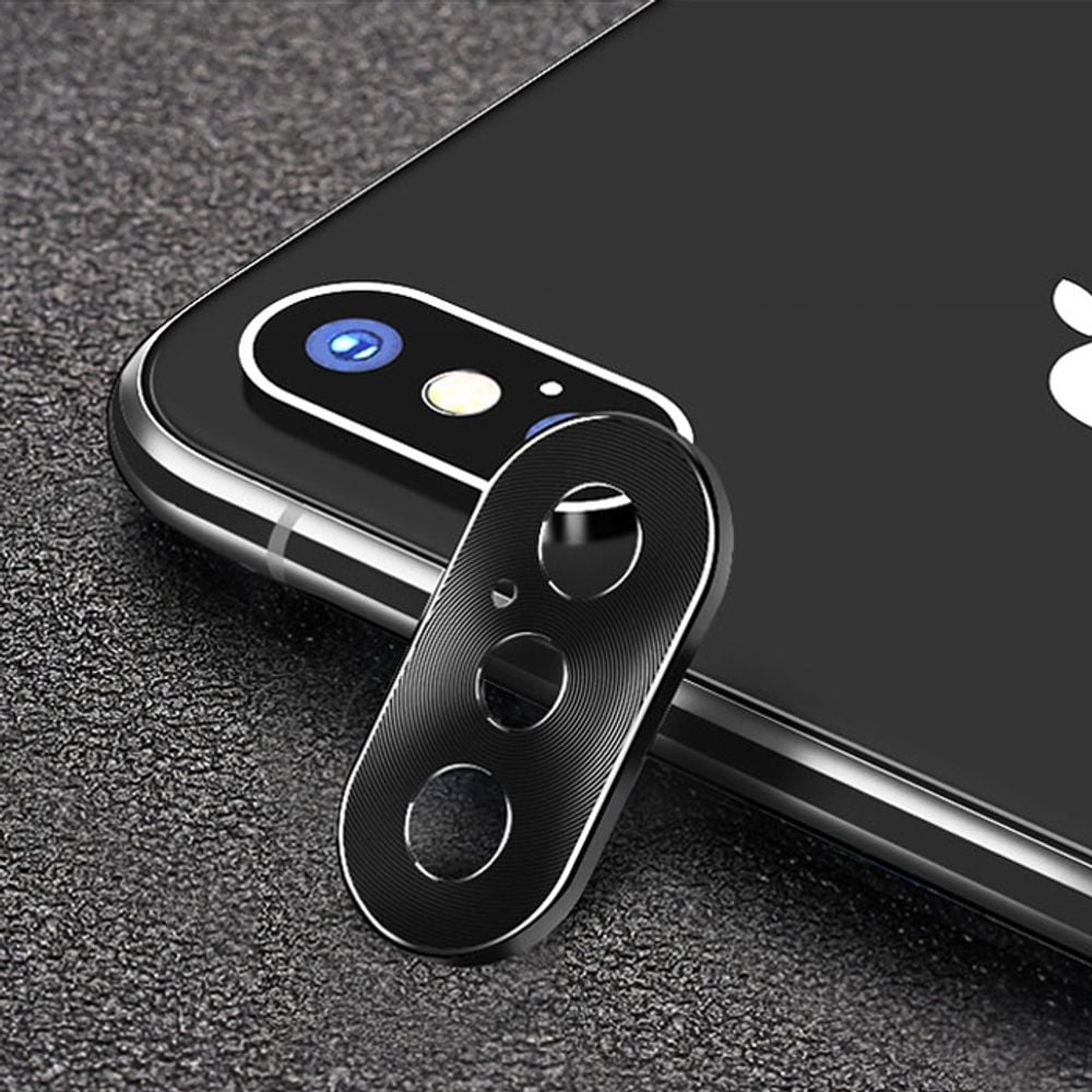 iPhone X 후면 카메라 렌즈 메탈 보호캡 - 메인 이미지
