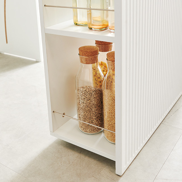 템바보드 확장형식탁 접이식 2인용 원룸 슬라이딩 수납 식탁테이블 900mm, 화이트