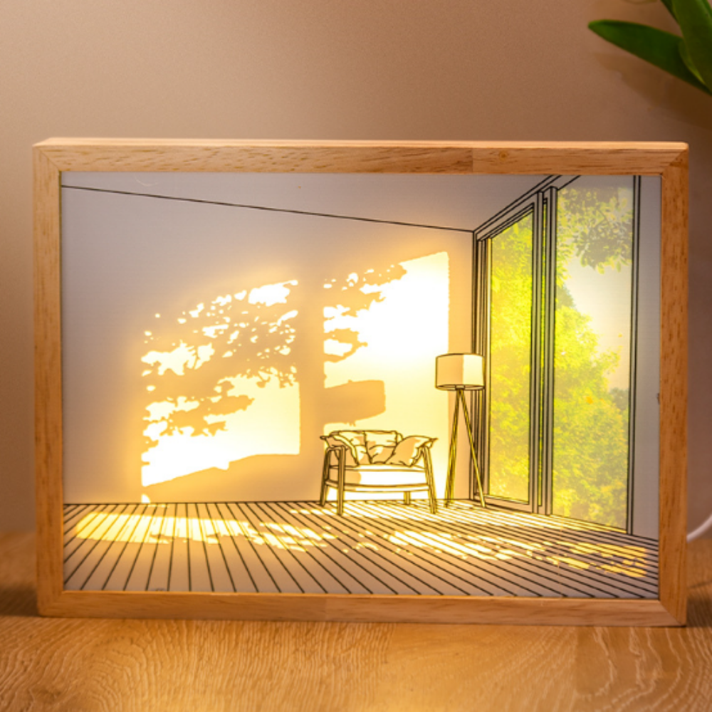 감성 그림 LED 액자 TS-1002283 - 상품 이미지