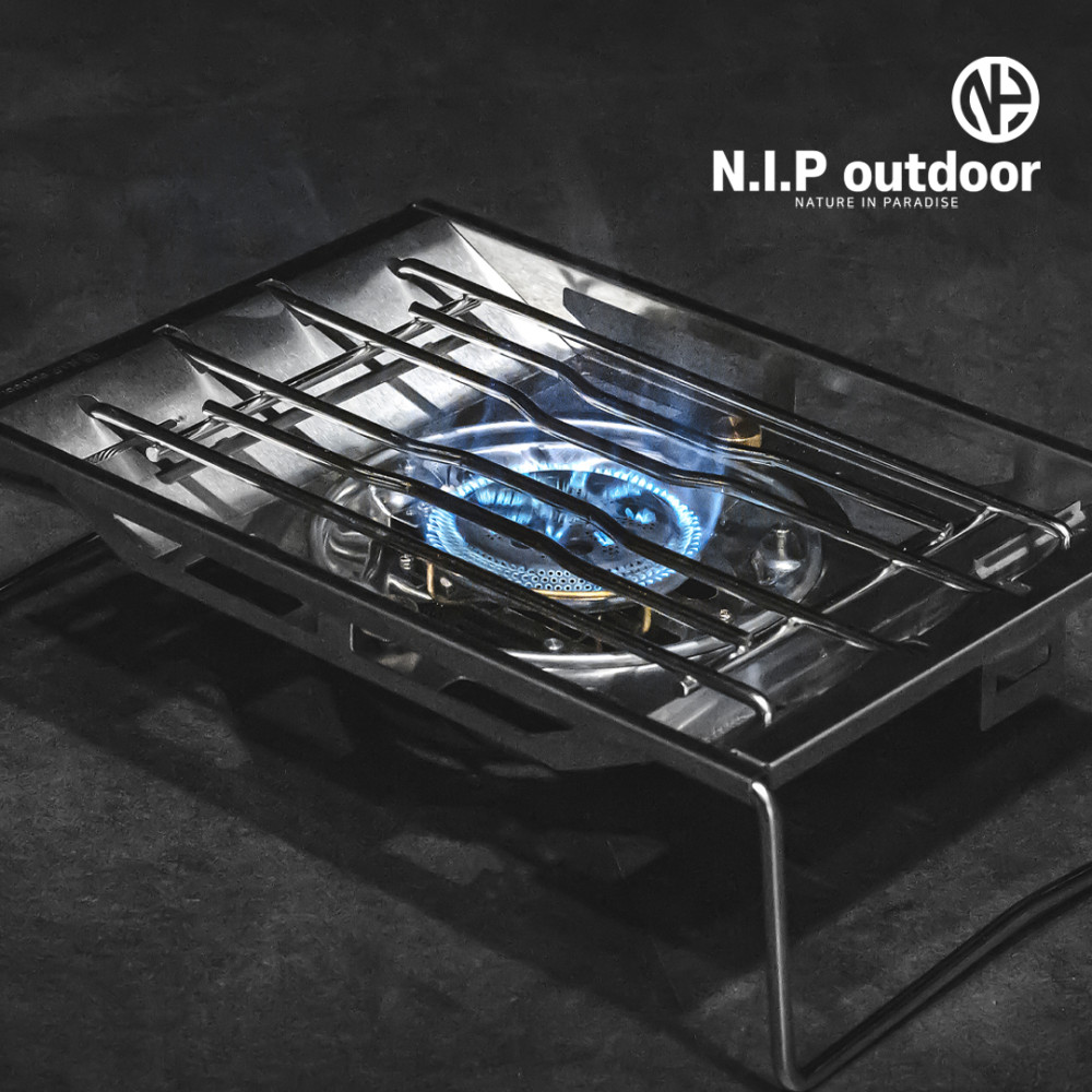 N.I.P 플랫버너 IGT 파워플레이트 원버너 액출 실버