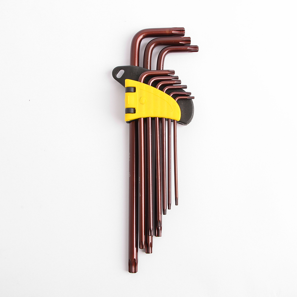 렌치 9종 육각 별렌치(홀)(17.5cm) 육각렌치세트 L렌치 - 상품 이미지