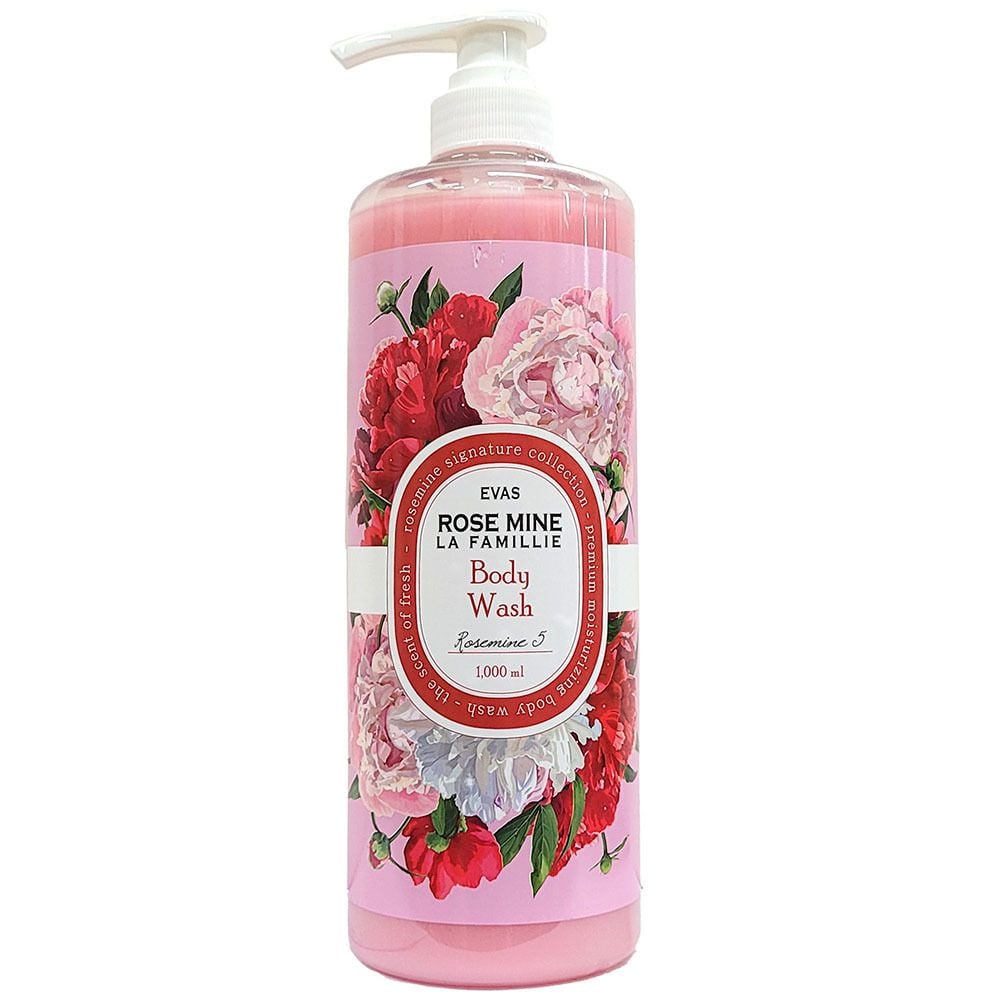 고급스러운 로즈 향 은은하게 오래 바디워시 1000ml - 상품 이미지