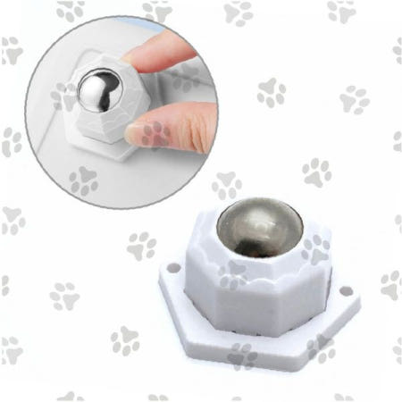 회전볼 캐스터 가구바퀴 이동휠 원형베어링 360도 회전 바퀴 미니 롤러 볼 캐스터 휠