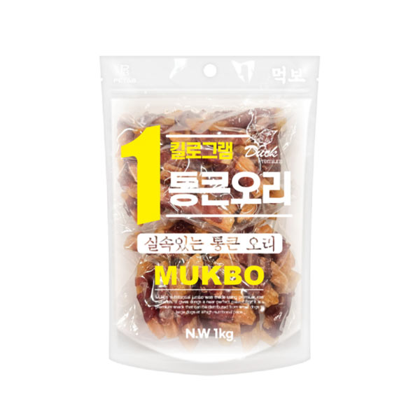 NEW먹보 통큰오리 1kg 오리고구마 - 메인 이미지