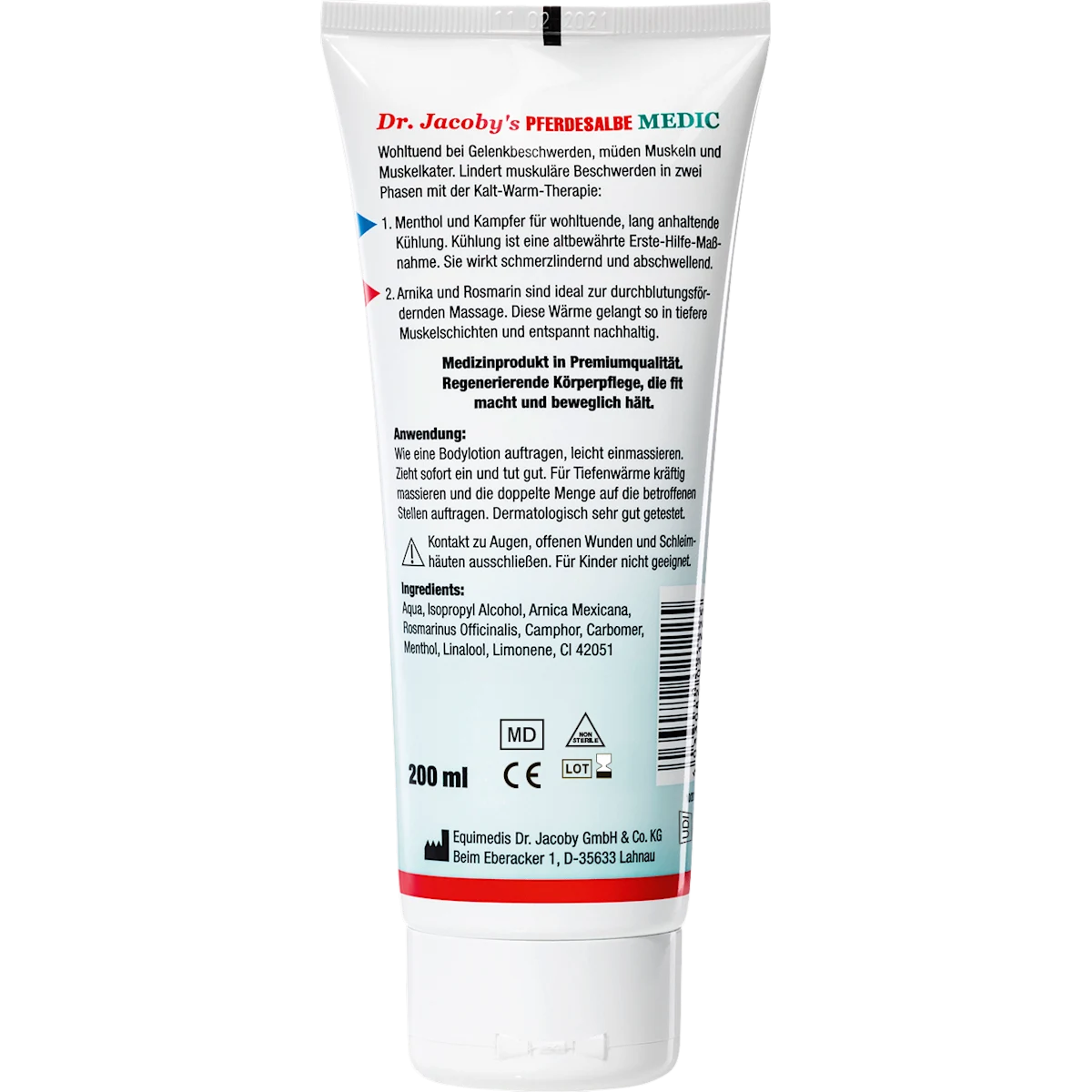 닥터 야코비 메딕 말연고 마사지젤 세트 약국·스포츠·가정용 다용도 케어 200ml, 1개 - 상세 이미지 3