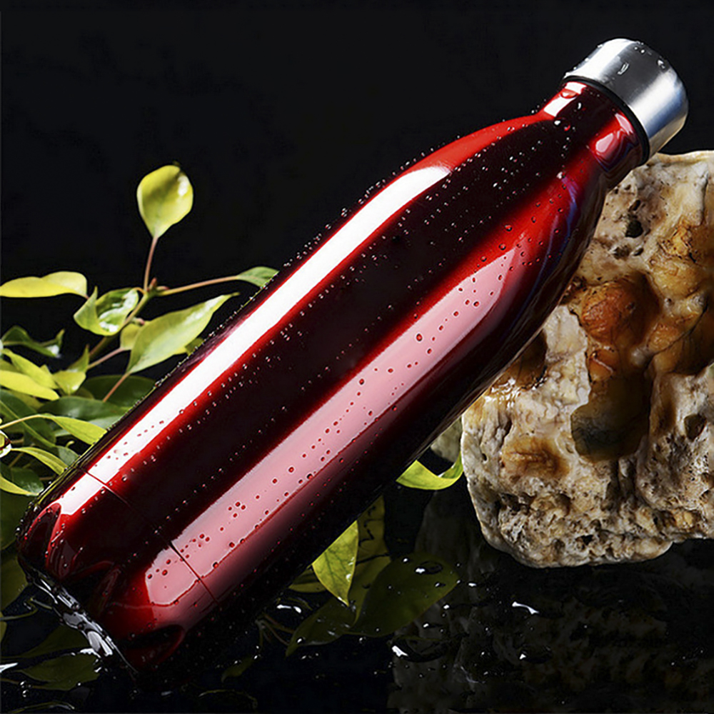 보냉병 스텔라 진공 보온병 500ml 스텐 레드 - 상세 이미지 2