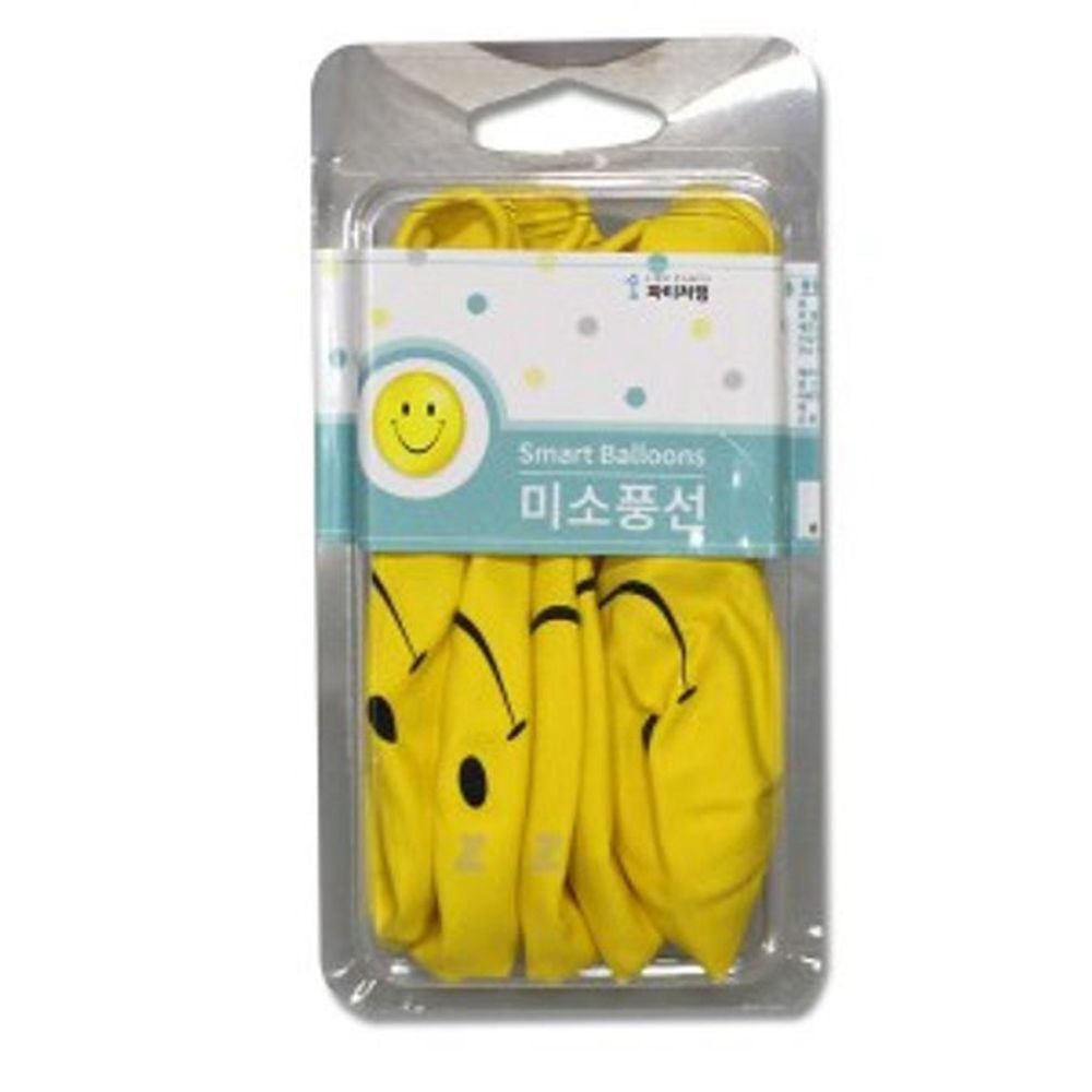 파티 풍선 스마일 이벤트 풍선 기념일 생일 풍선 - 상품 이미지