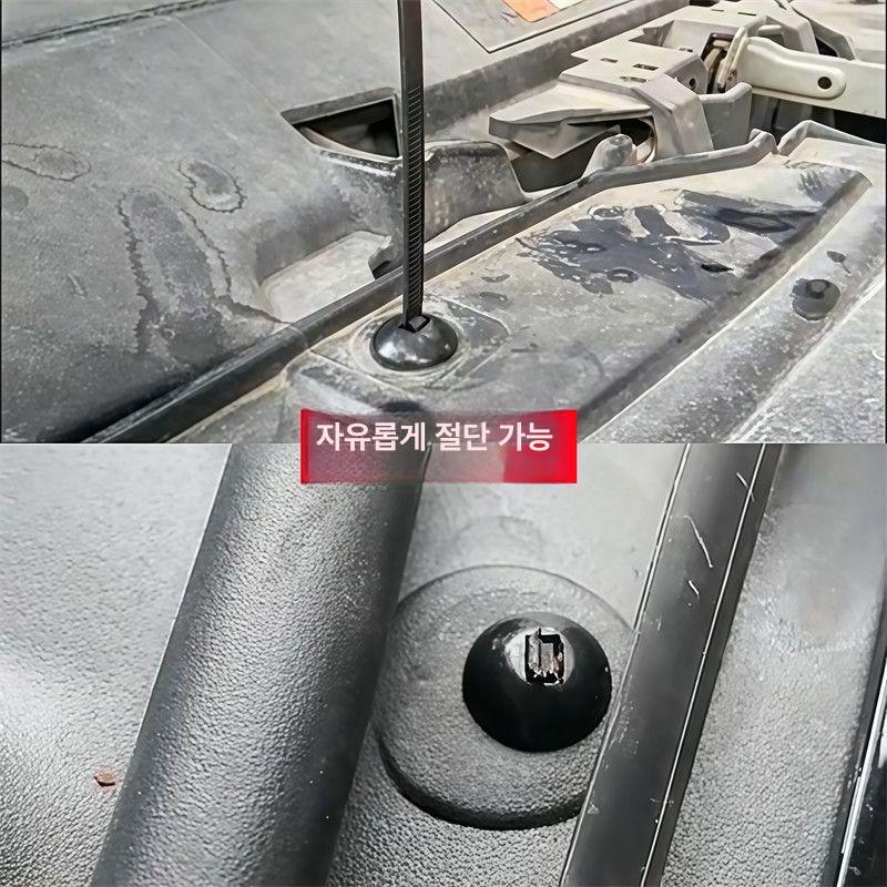범용 케이블타이 자물쇠형 고정핀 10세트 10세트 - 상세 이미지 2