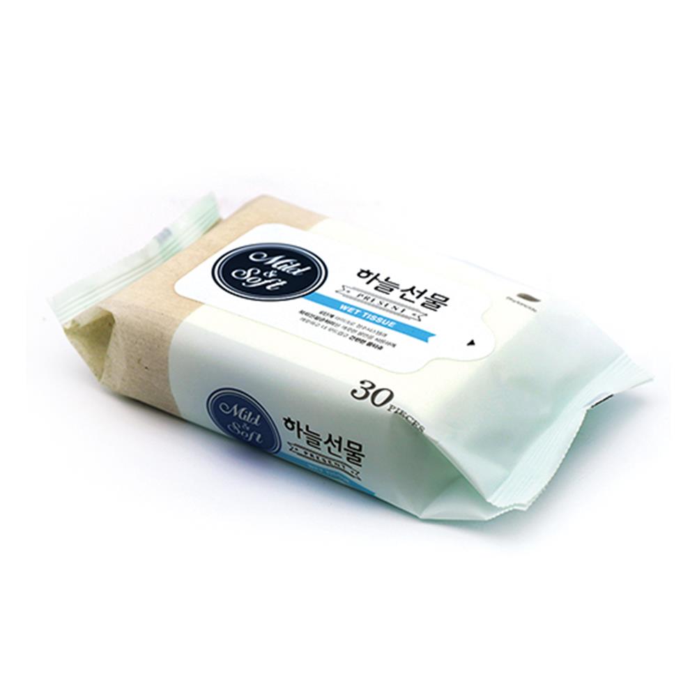 무형광 무색소 피톤치드 물티슈 30매 리필 120g - 상세 이미지 2
