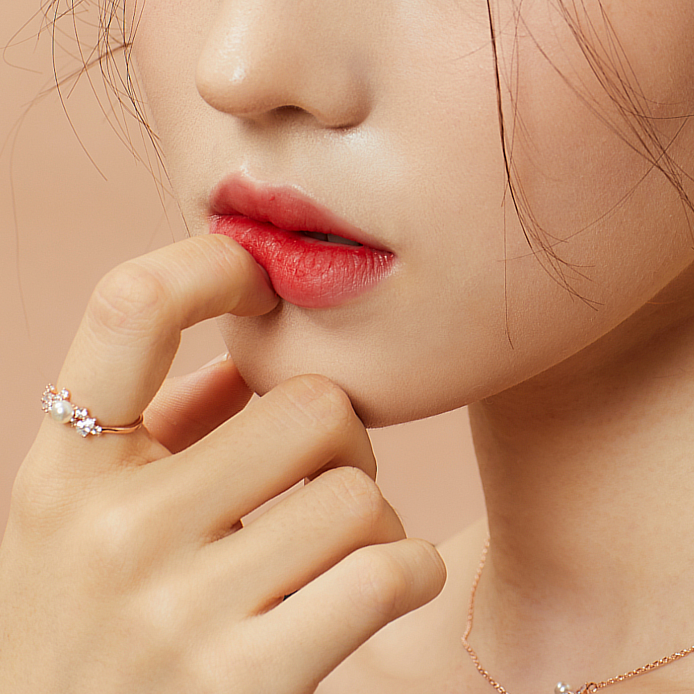모노그래프 펄블라썸 여자 주얼리 패션 진주 오픈링 반지 MGFR0113 이미지 6