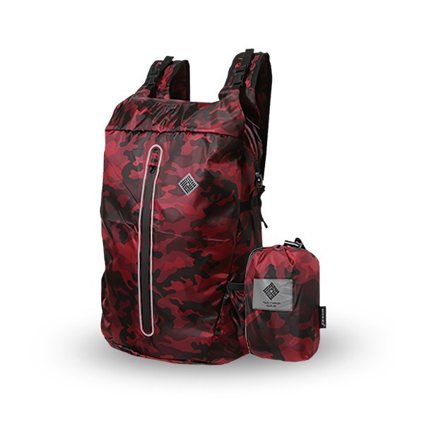RED 단풍피크닉 여행 폴딩가방 BAG 등산 USUAL SPORTS 피크닉가방 스포츠가방 - 상품 이미지