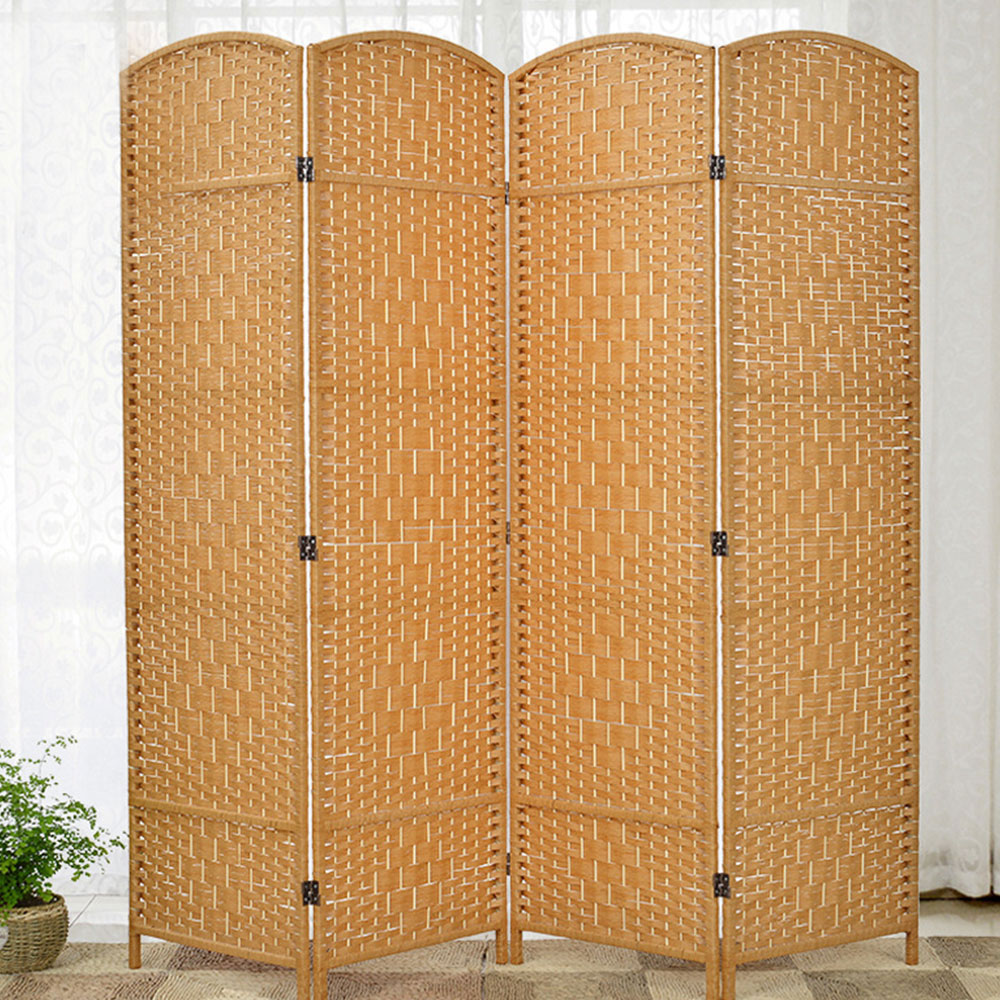 라탄 구텐 4단 파티션(170cmx160cm) (베이지) 칸막이 - 상품 이미지