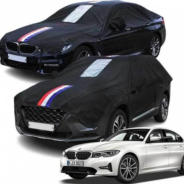자동차커버 BMW 성에방지 3시리즈 하프커버 덮개 - 메인 이미지