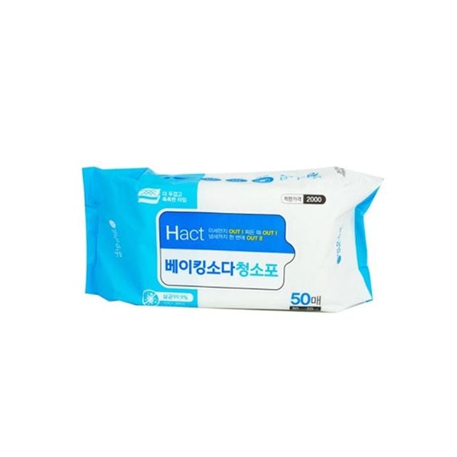 BTM 베이킹소다 청소포 50매 30cm x 20cm - 상품 이미지