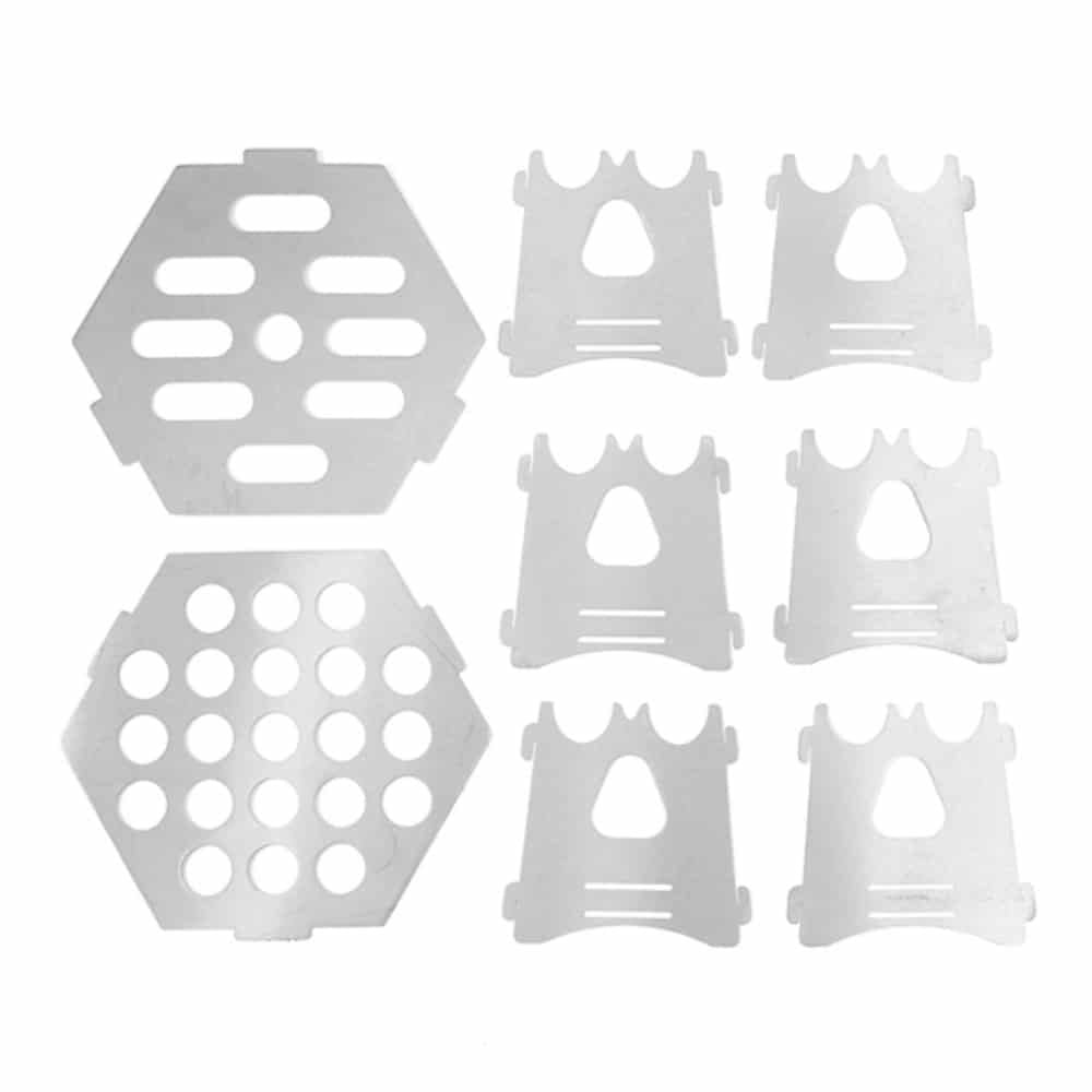 접이식 우드스토브(16.5x9cm) 불멍화로대 캠핑화로대 - 메인 이미지