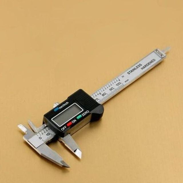 버니어 캘리퍼스 LCD 화면 미니형 0 100mm 측정 - 상품 이미지