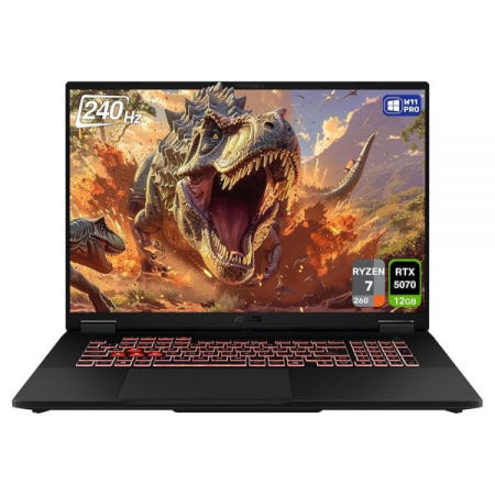 [해외]ASUS TUF A18 게이밍 노트북, AMD Ryzen 7-260, 64GB DDR5 RAM, 4TB PCle SSD, 18인치 2.5K (2560x1600) 240Hz