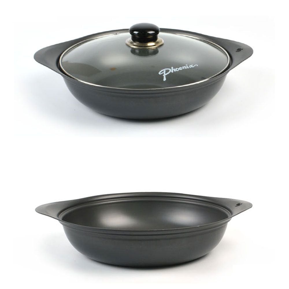 매운탕 찌개냄비 전골냄비 22.8x6cm 34호 뚜껑포함 - 메인 이미지