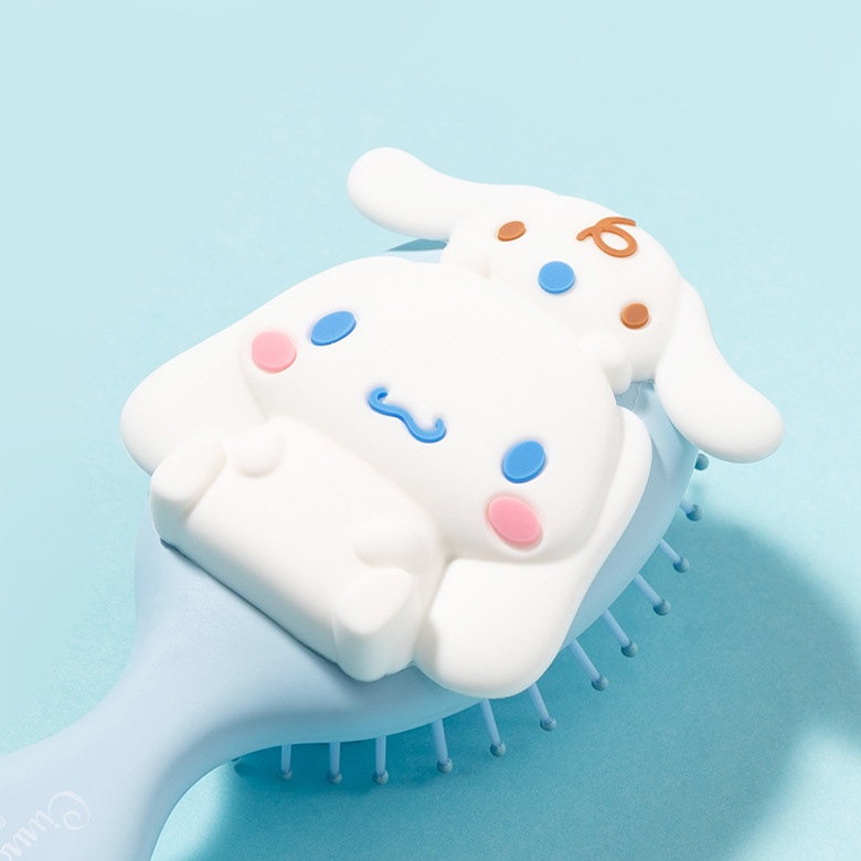 미니소 산리오 빗 입체 시나모롤 패들 헤어 쿠션 브러쉬 BAA090305 - 상세 이미지 2