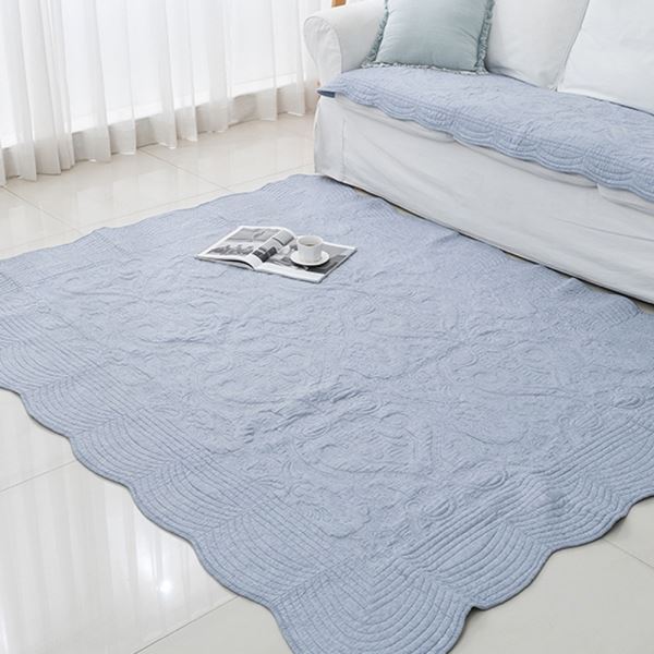 BEDCOVER 순면 워싱 대형 카페트 에바 - 메인 이미지