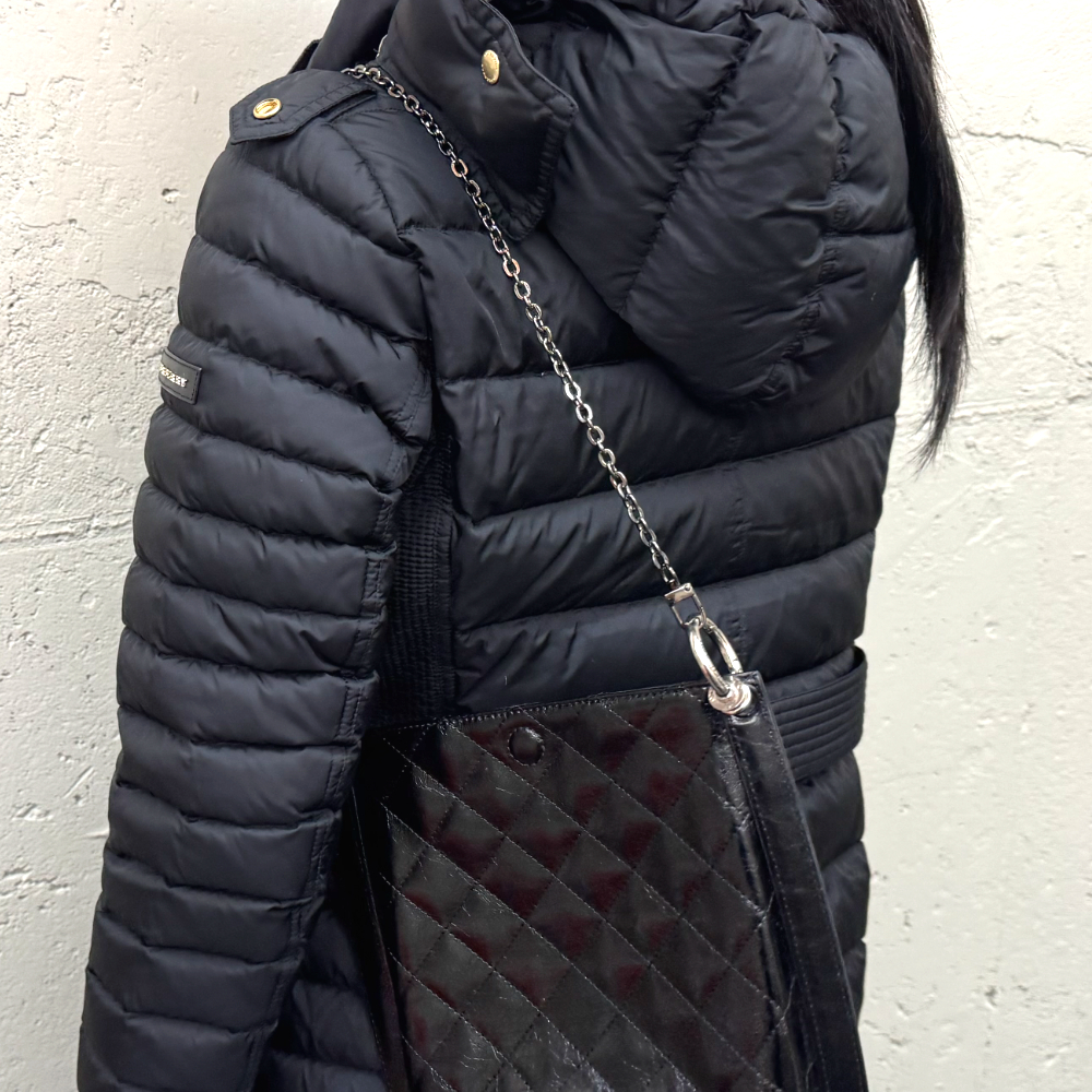 가방끈 부자재 체인 스트랩 블랙 60cm - 상세 이미지 2